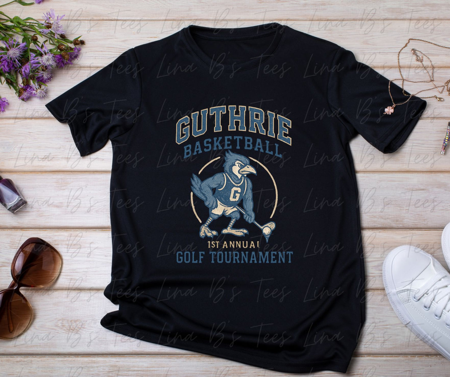 Guthrie Basketball Vintage design