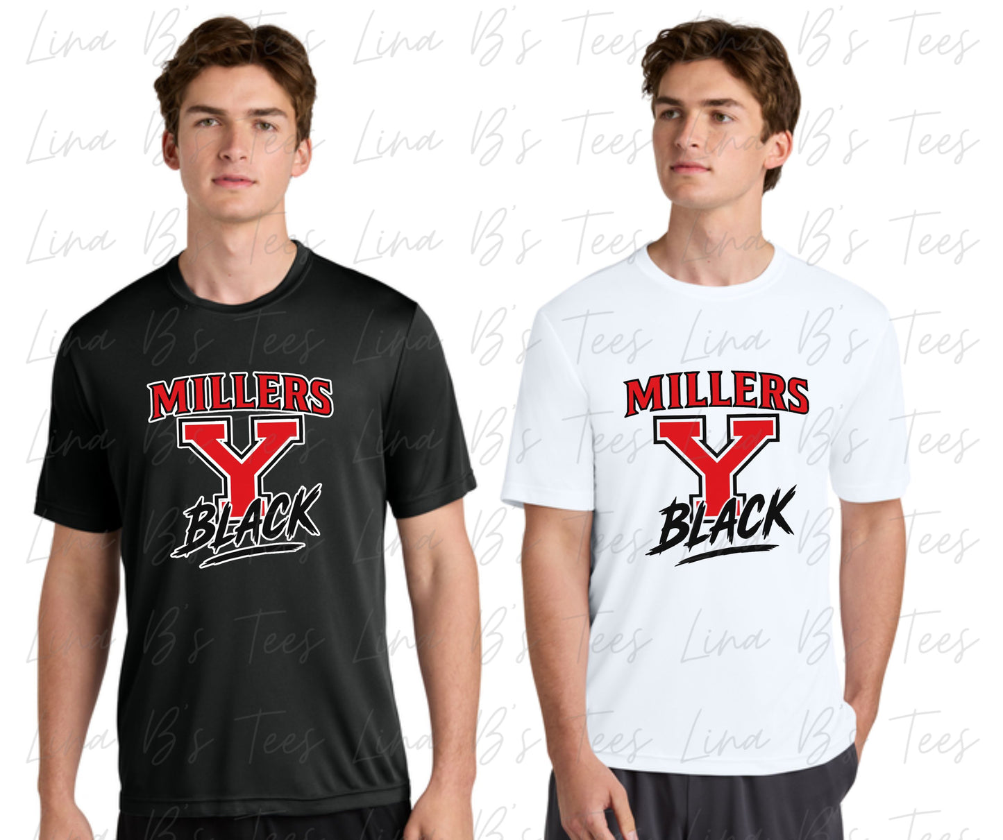 Yukon Miller Black Football- Classic Logo