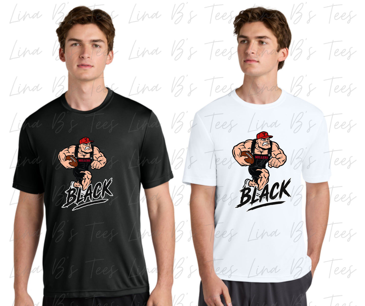 Yukon Miller Black Football- Miller Man