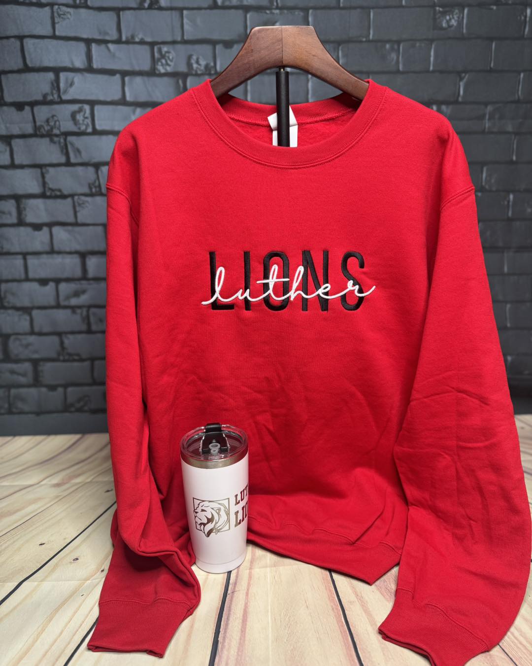 CUSTOM 3d puff & Flat School Sweatshirt