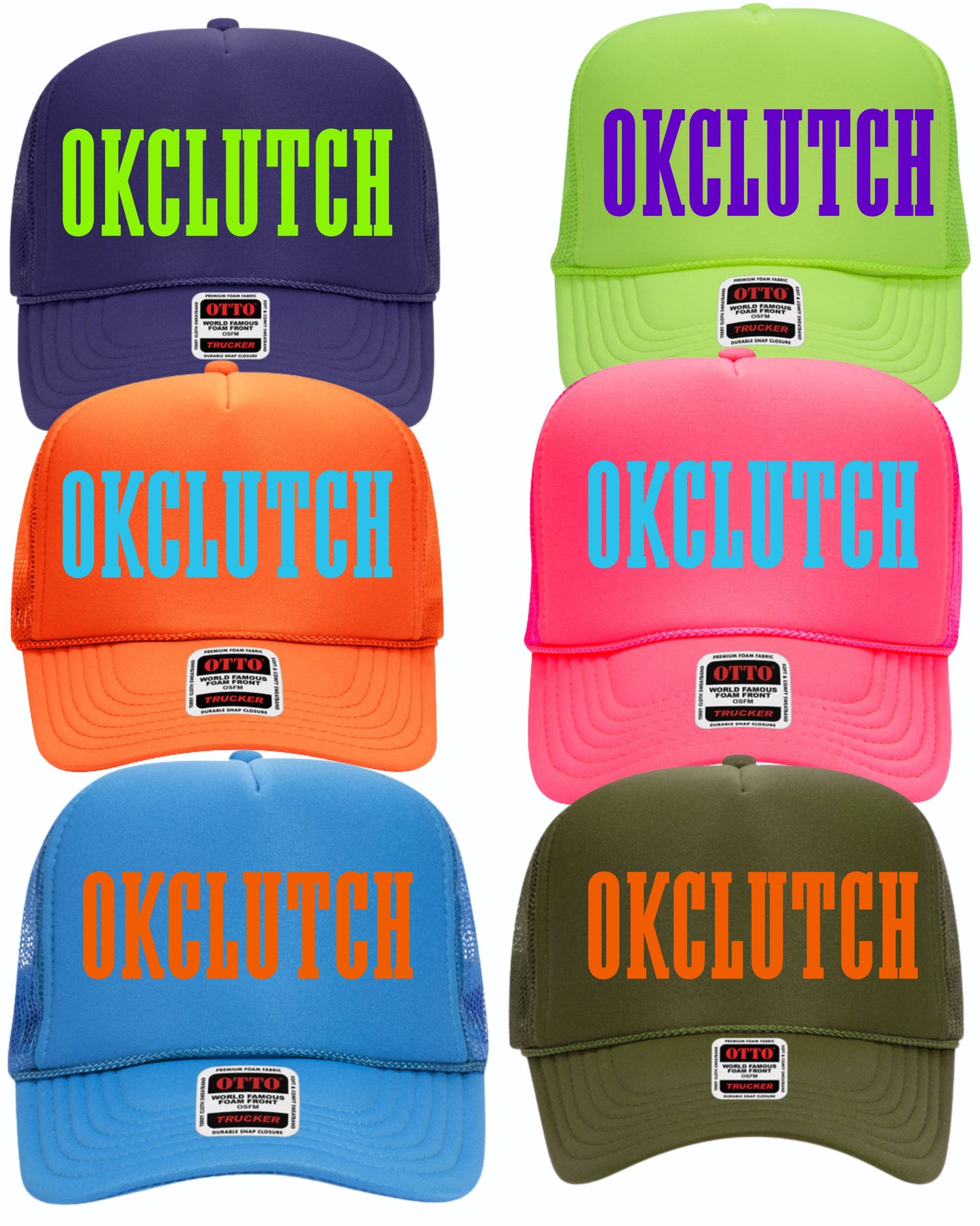 OK Clutch foam hat