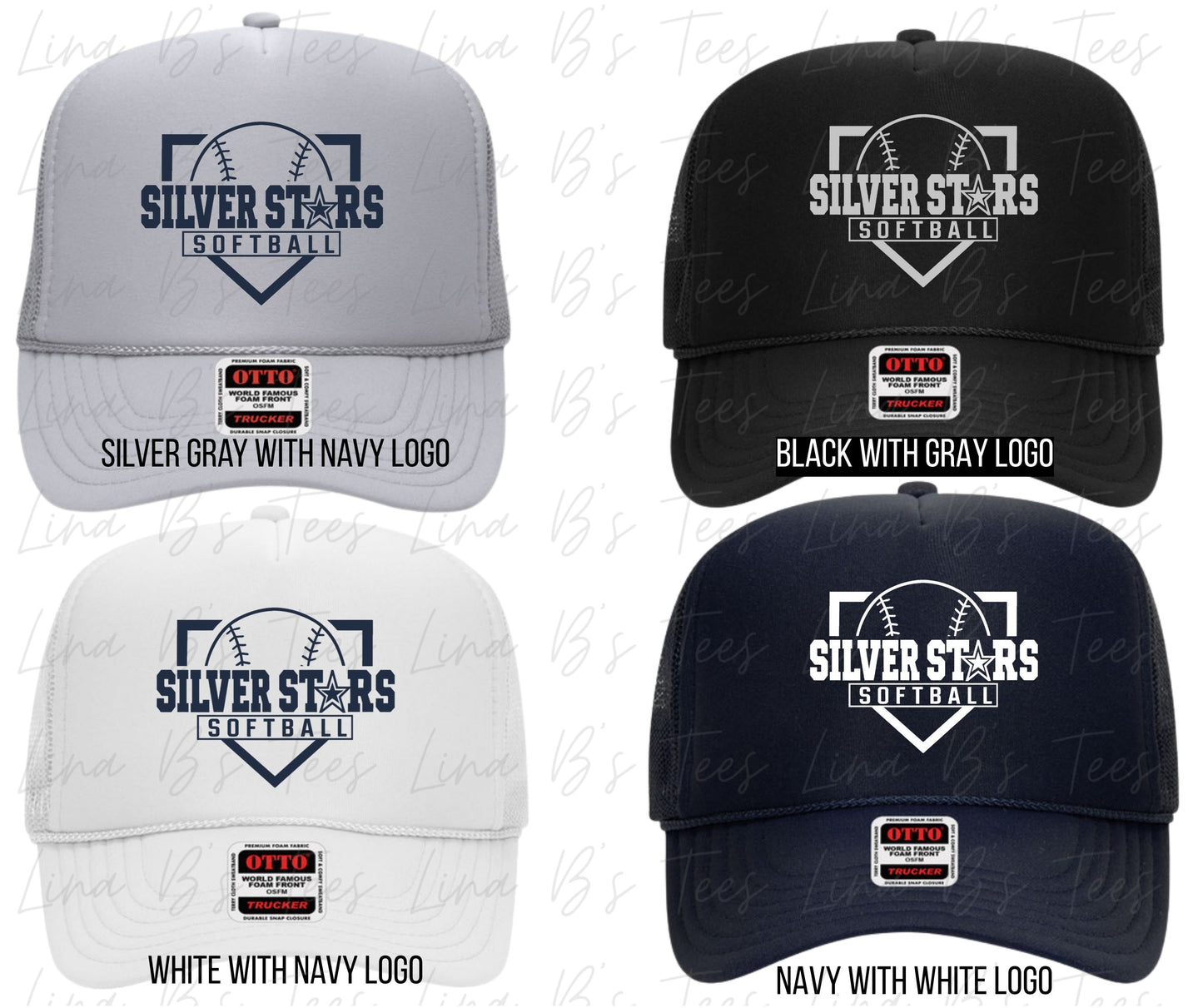 Silver Star Otto Hats