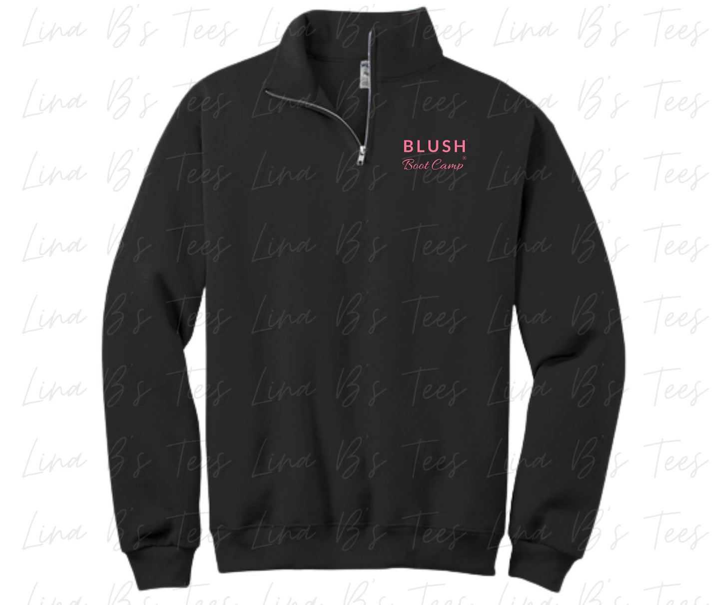 blush bootcamp 1/4 Zip