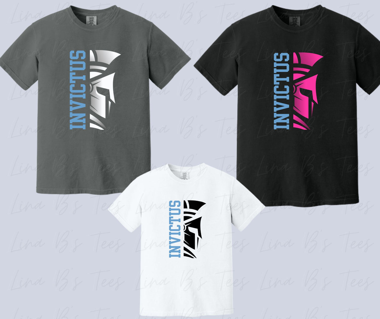 Invictus Vertical Spartan Logo