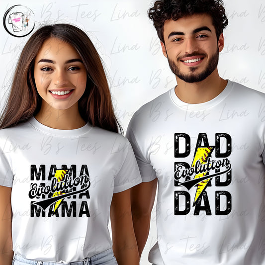 Evolution- Moralez Mama Dad Bro Sis Shirts