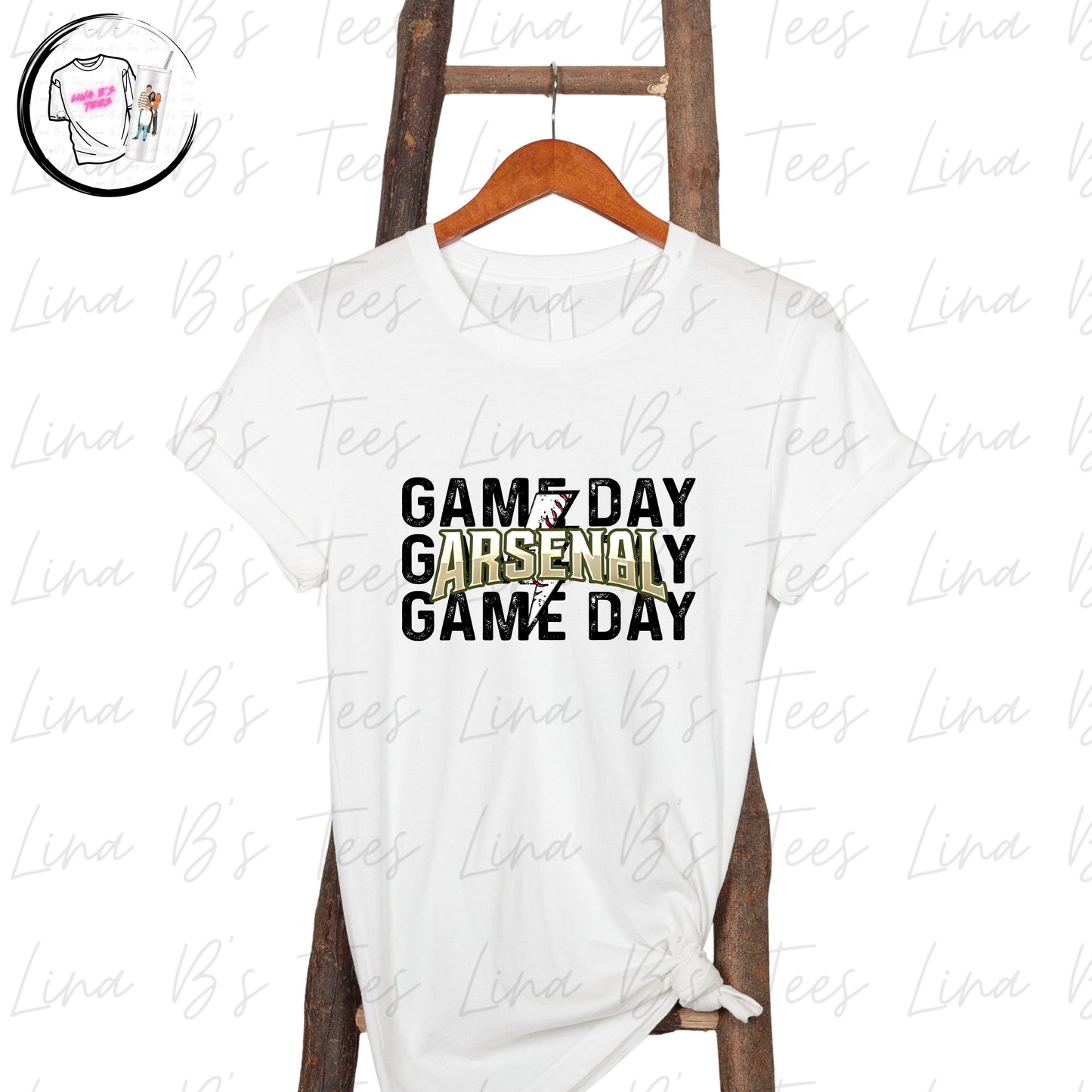 Arsenal Baseball 10U- Game Day shirt