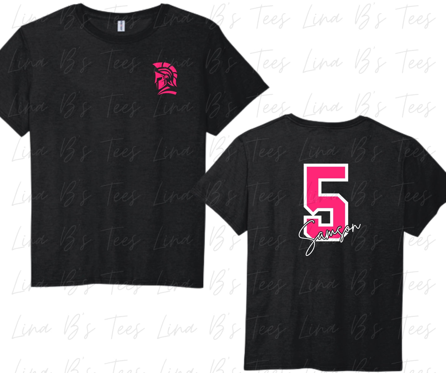 Invictus Name & Number Shirt