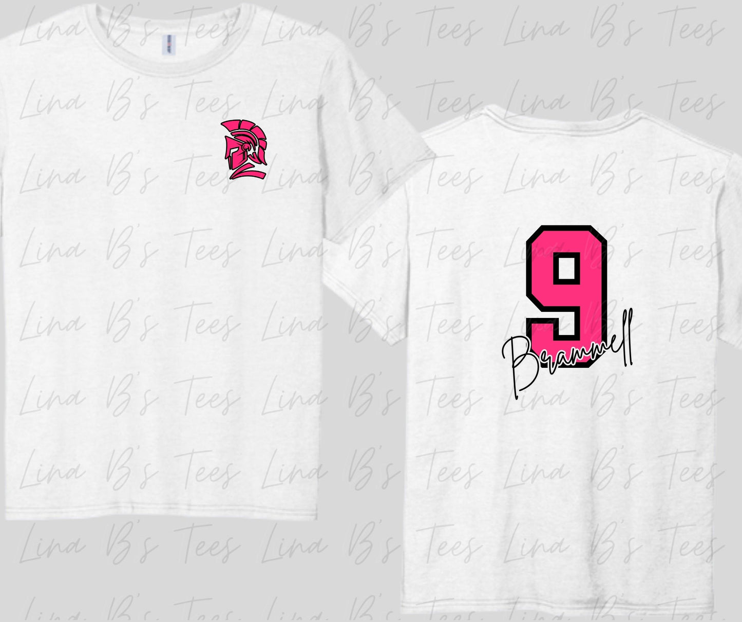 Invictus Name & Number Shirt