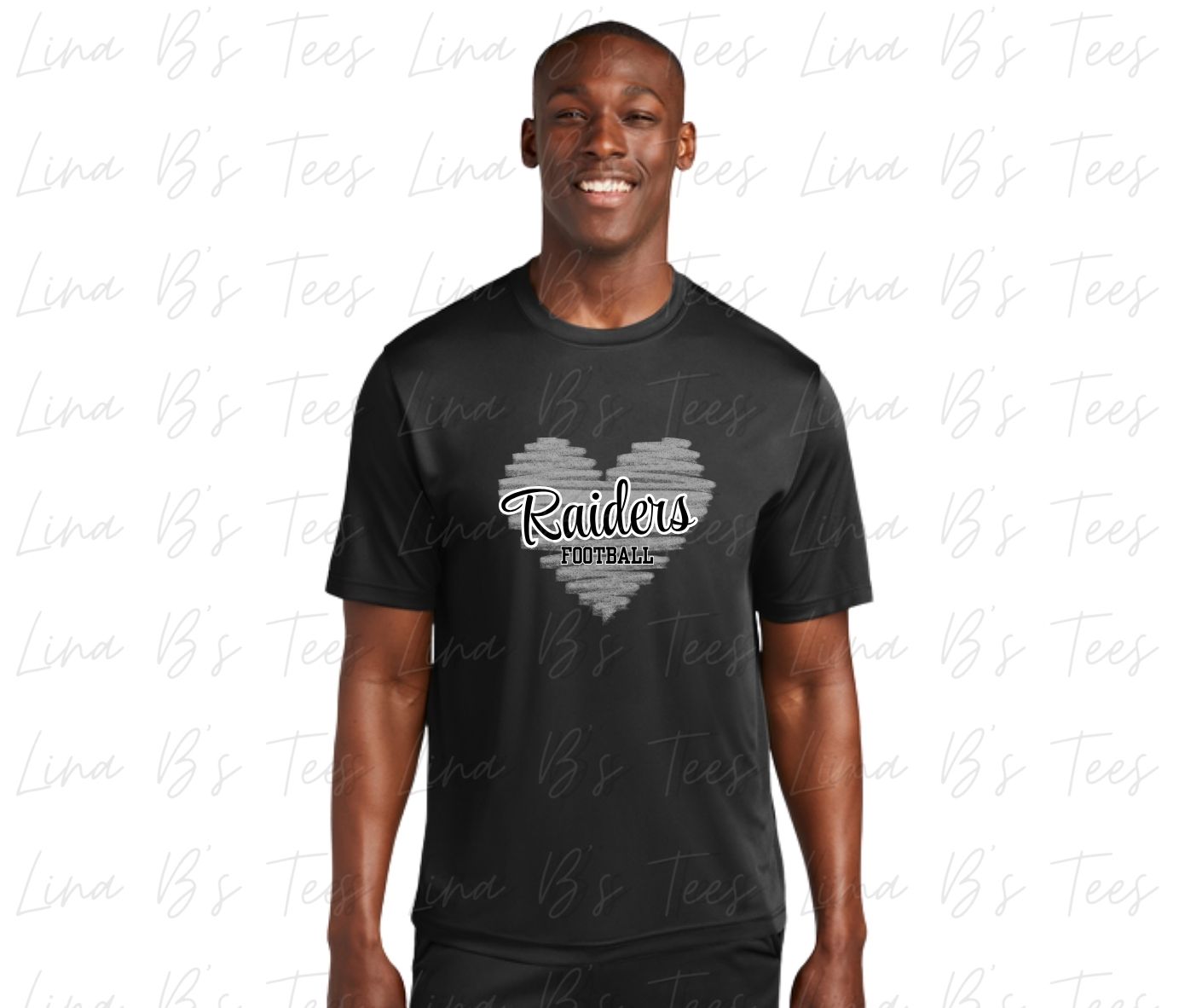 Raiders Football - heart design