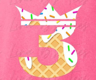 TCP 3 Ice Cream Drip- Comfort Colors
