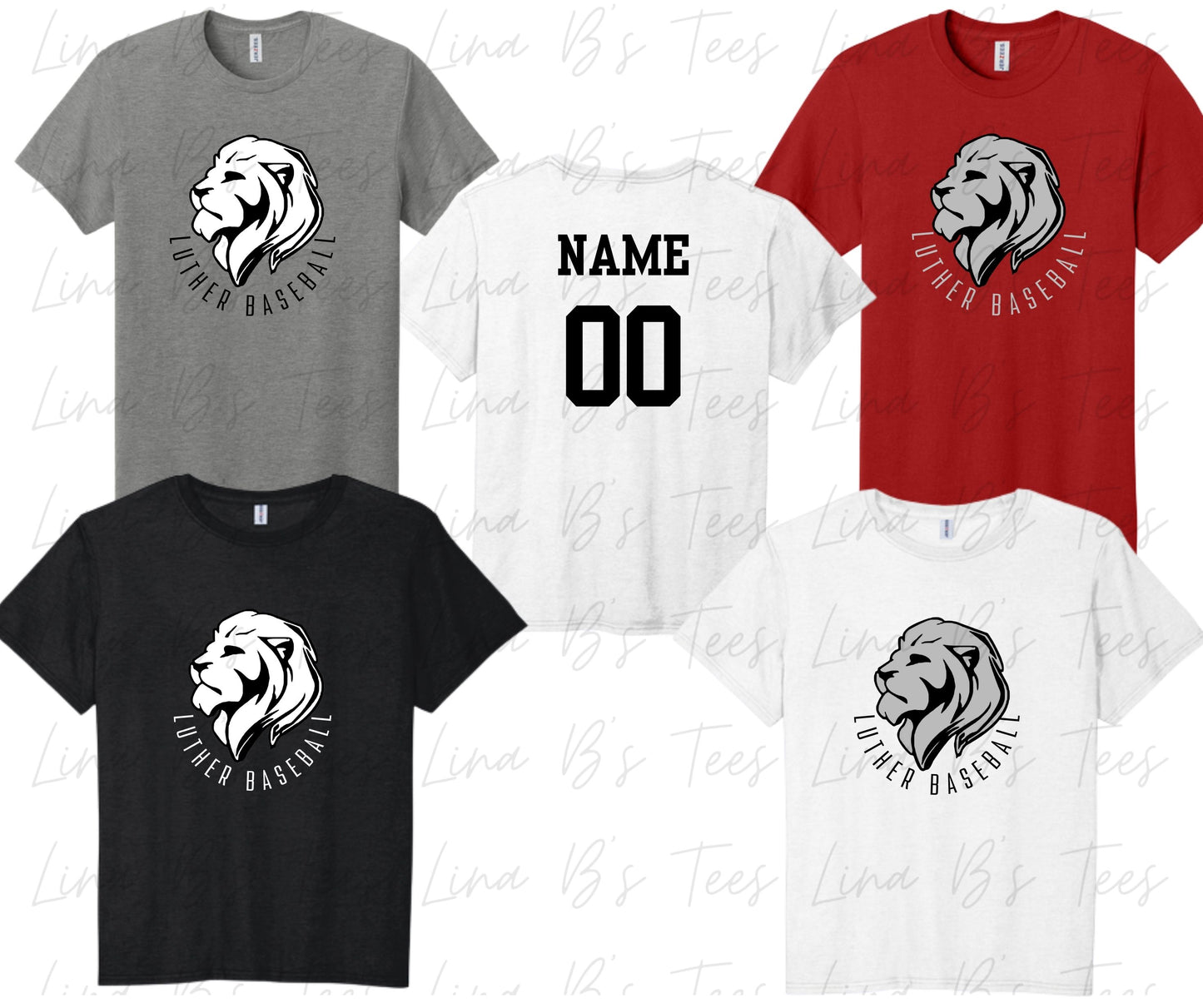 Luther Lion 10u Baseball- Logo6