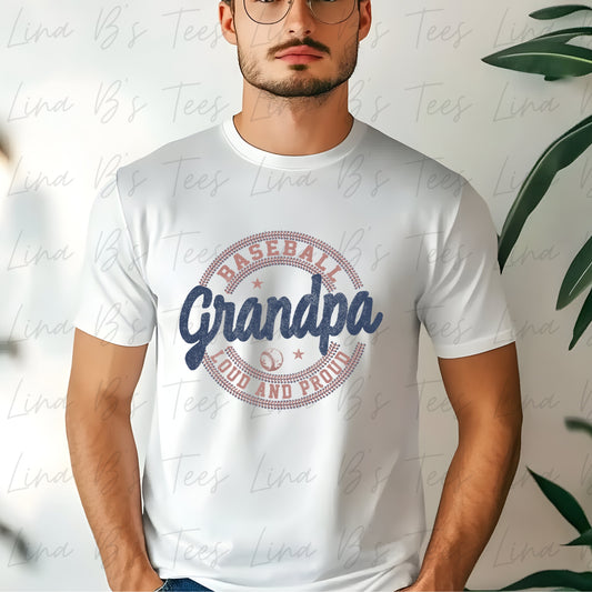 Loud & Proud Baseball Grandpa
