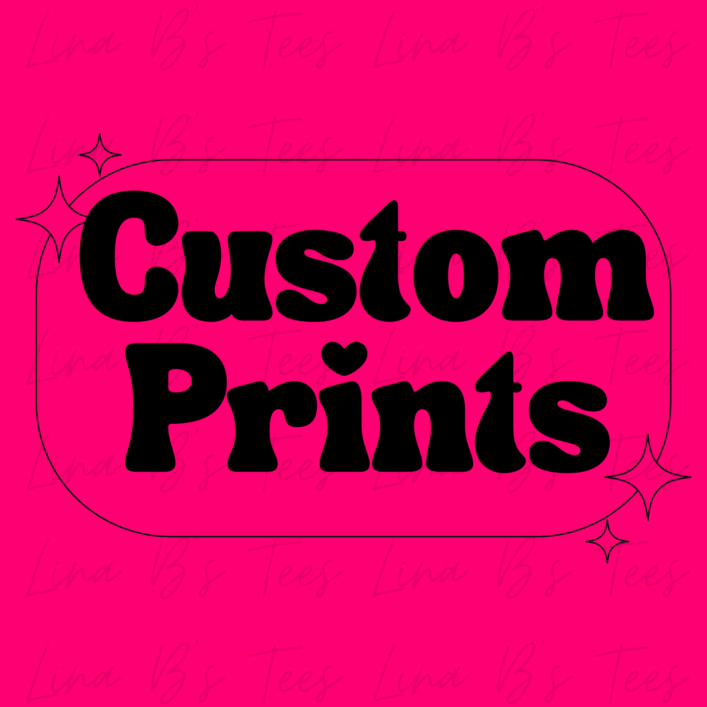 Custom DTF Prints/Gang Sheets