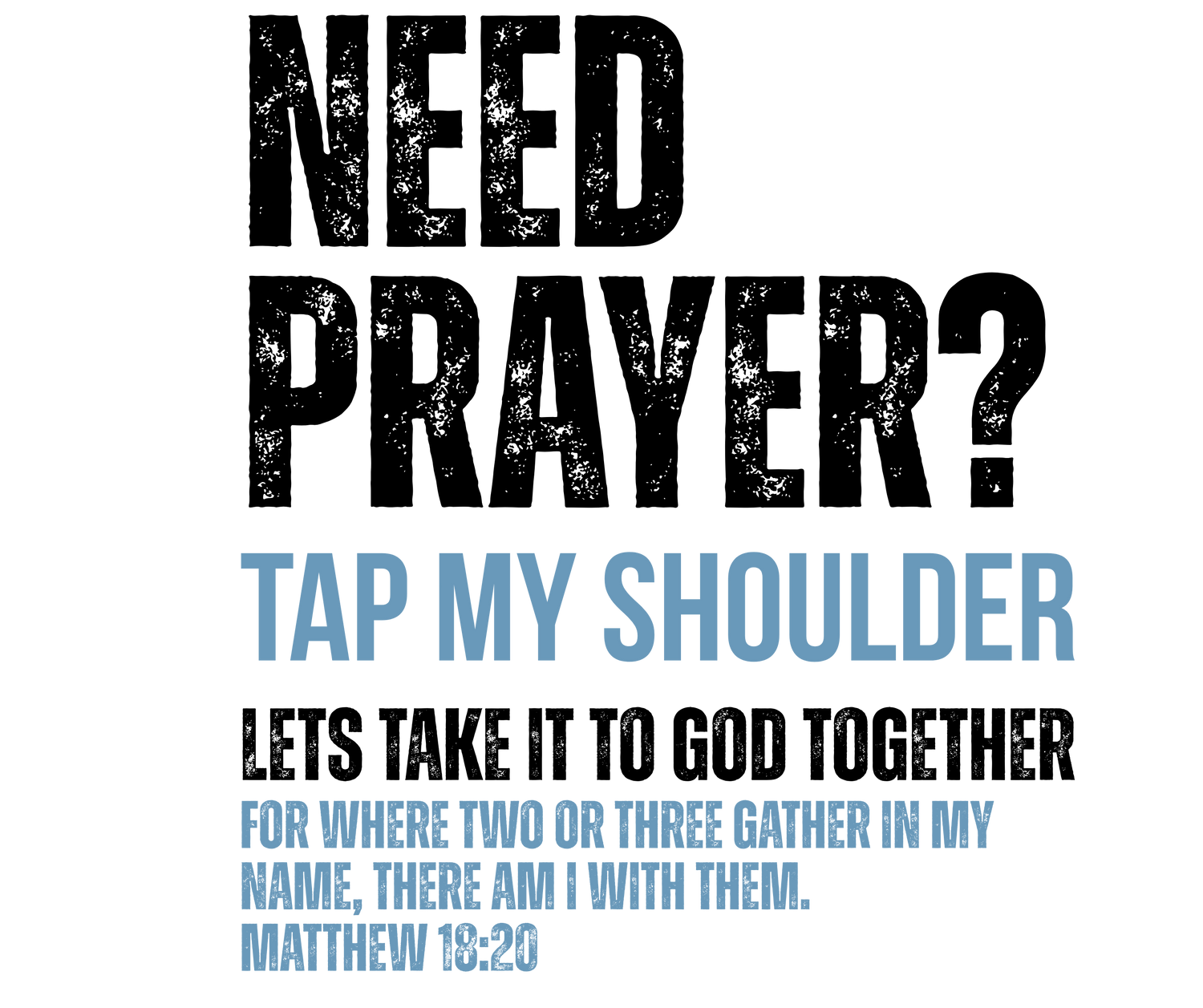 Prayer Shirts- Custom
