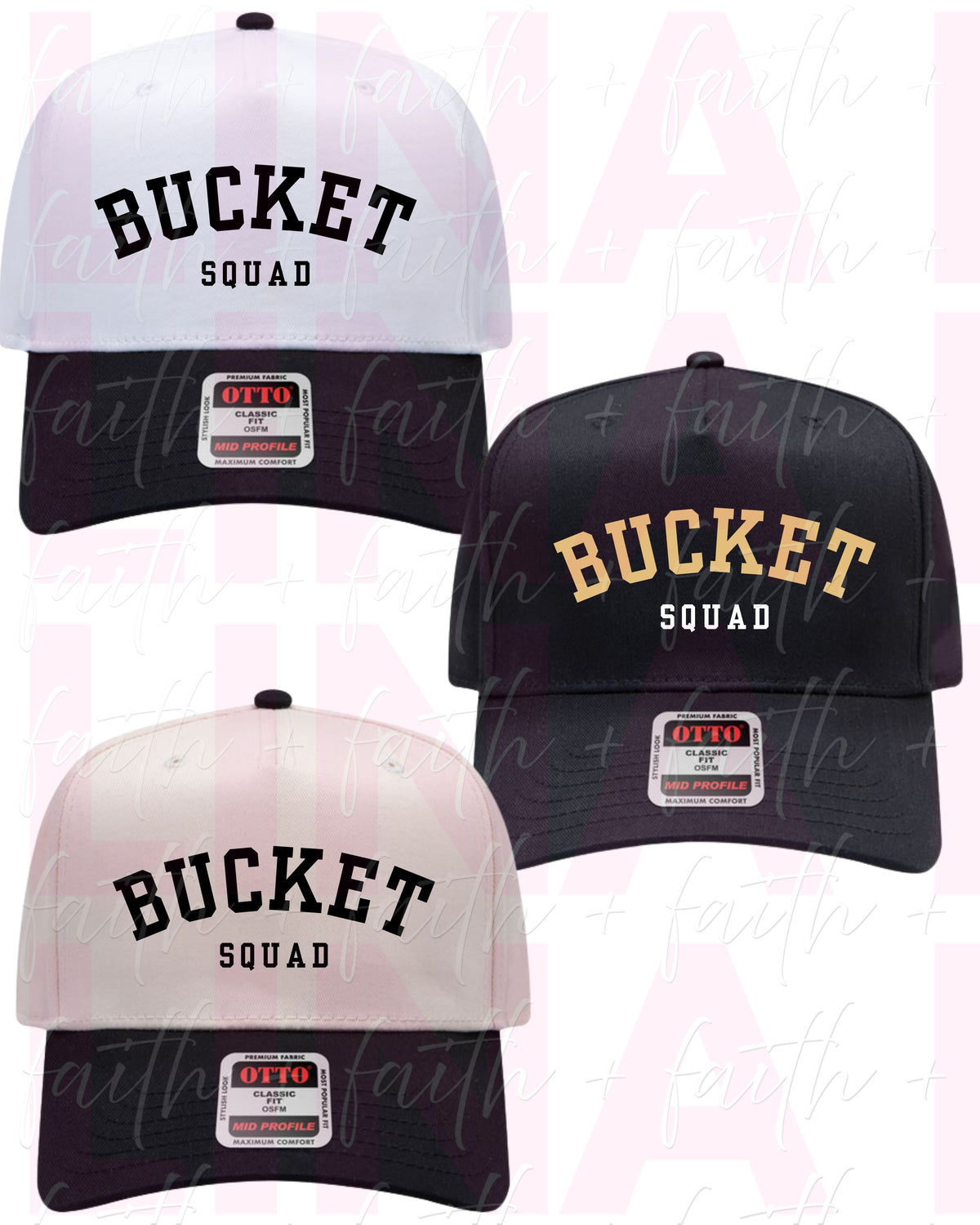 OKC Buckets Squad Hat design3