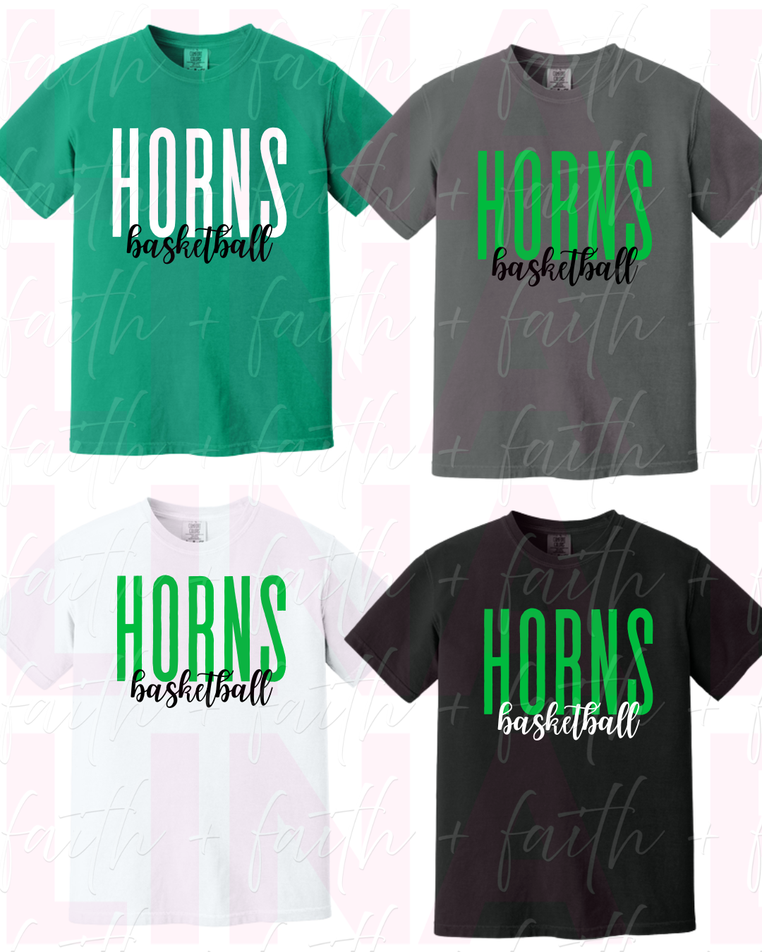 Horns Basketball Design2