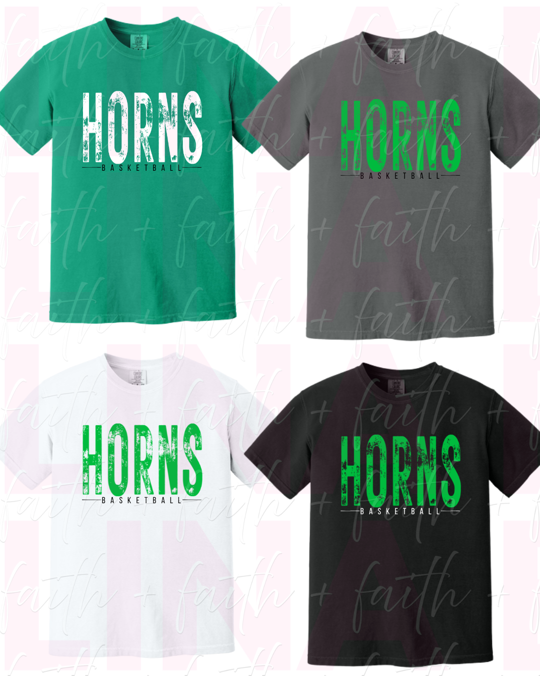 Horns Basketball Design3