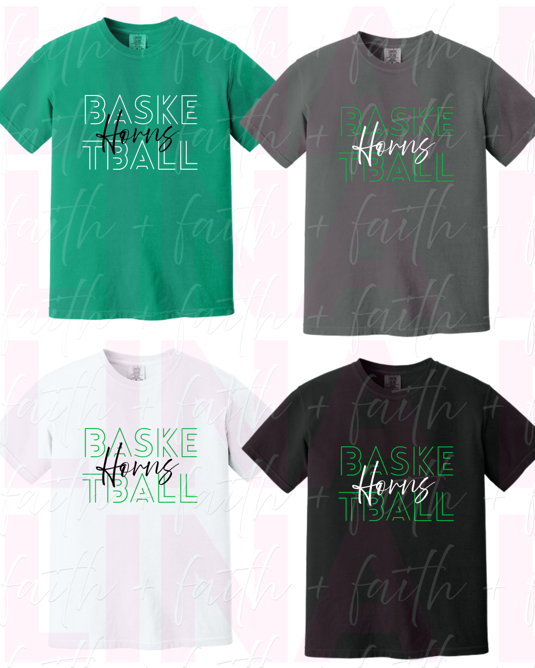 Horns Basketball Design4