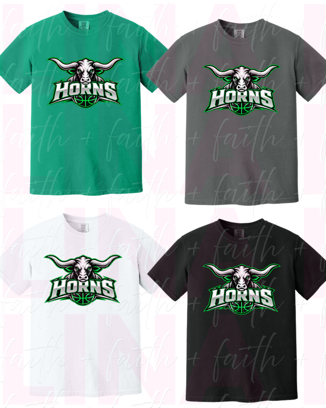 Horns Basketball Design6