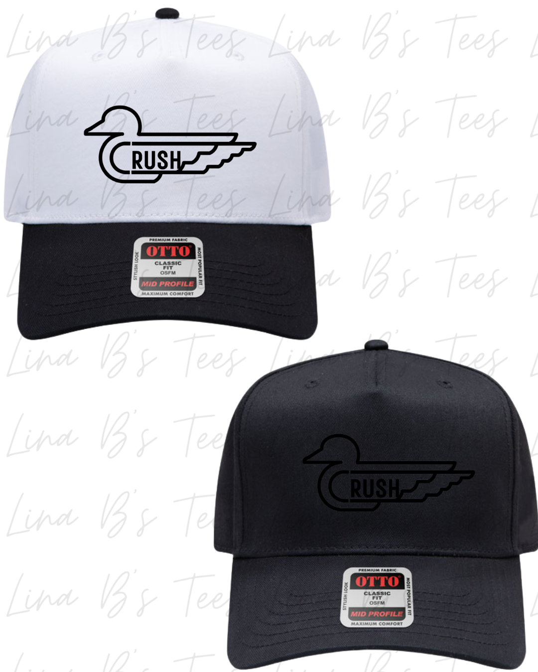OK Crush Softball - Hat design 1