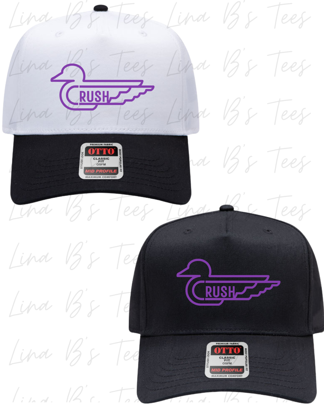 OK Crush Softball - Hat design 2