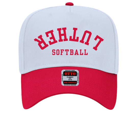 Luther Softball Puff Embroidery hat