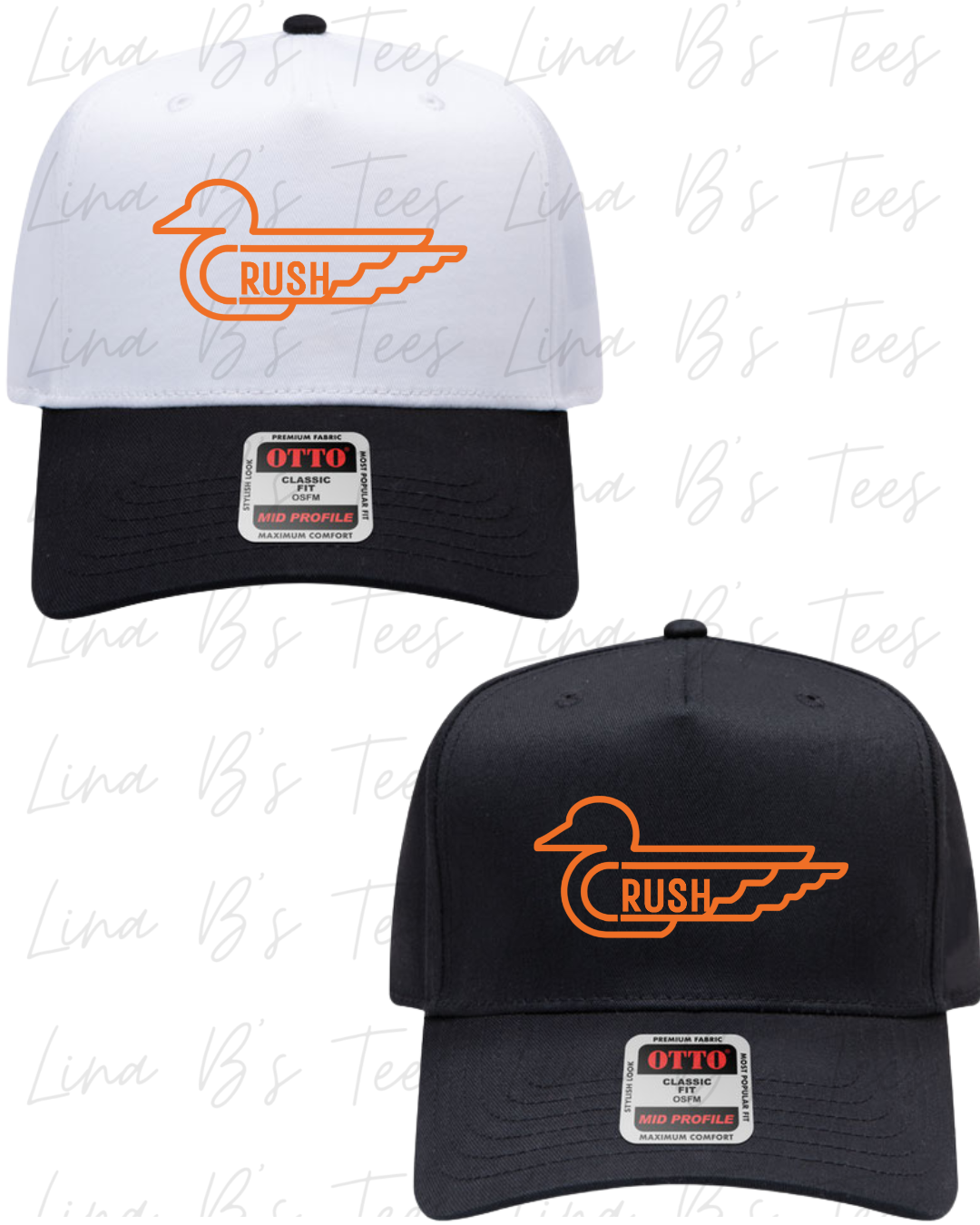 OK Crush Softball - Hat design 3