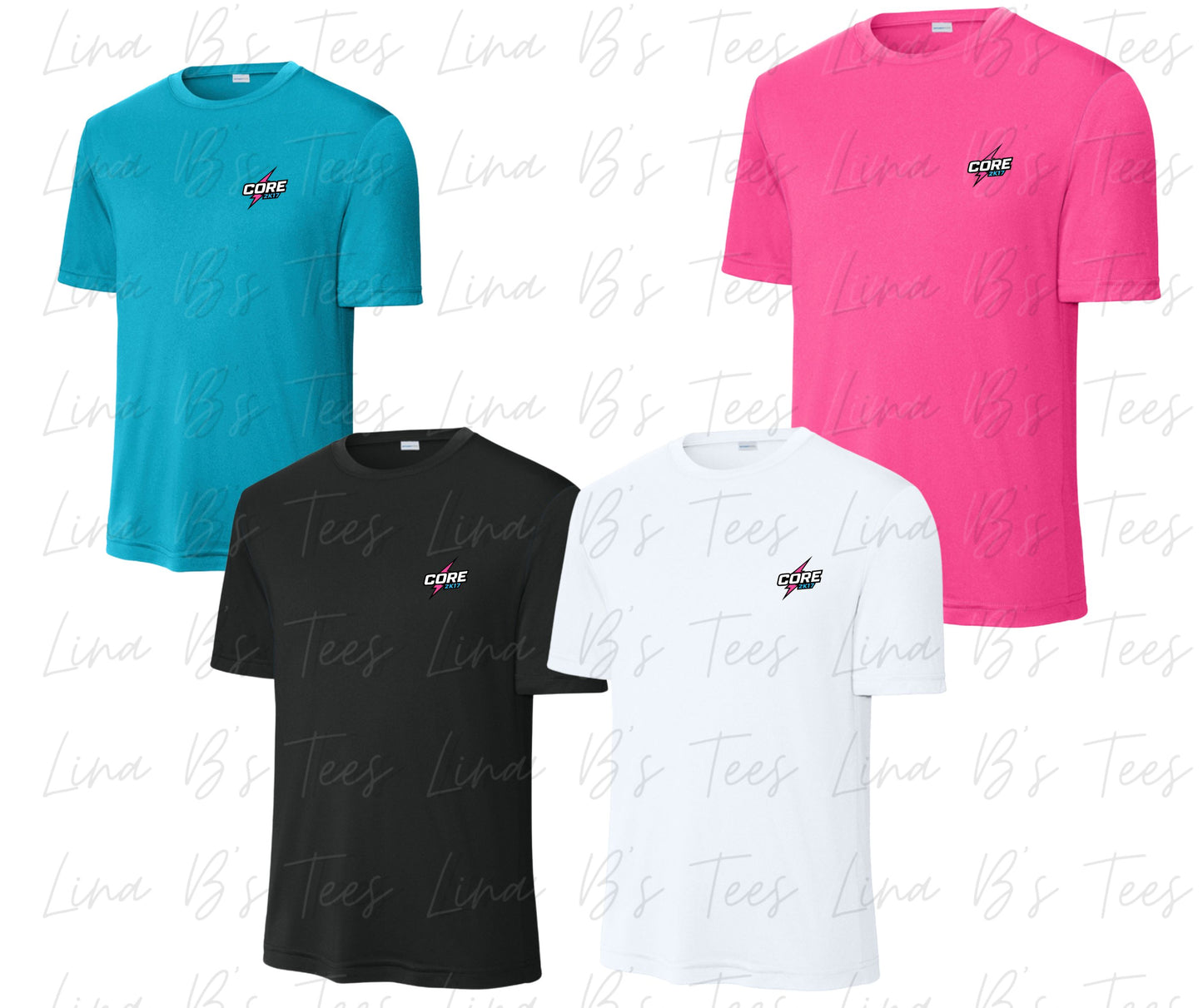 Core 2k17- Small Logos - Shirt