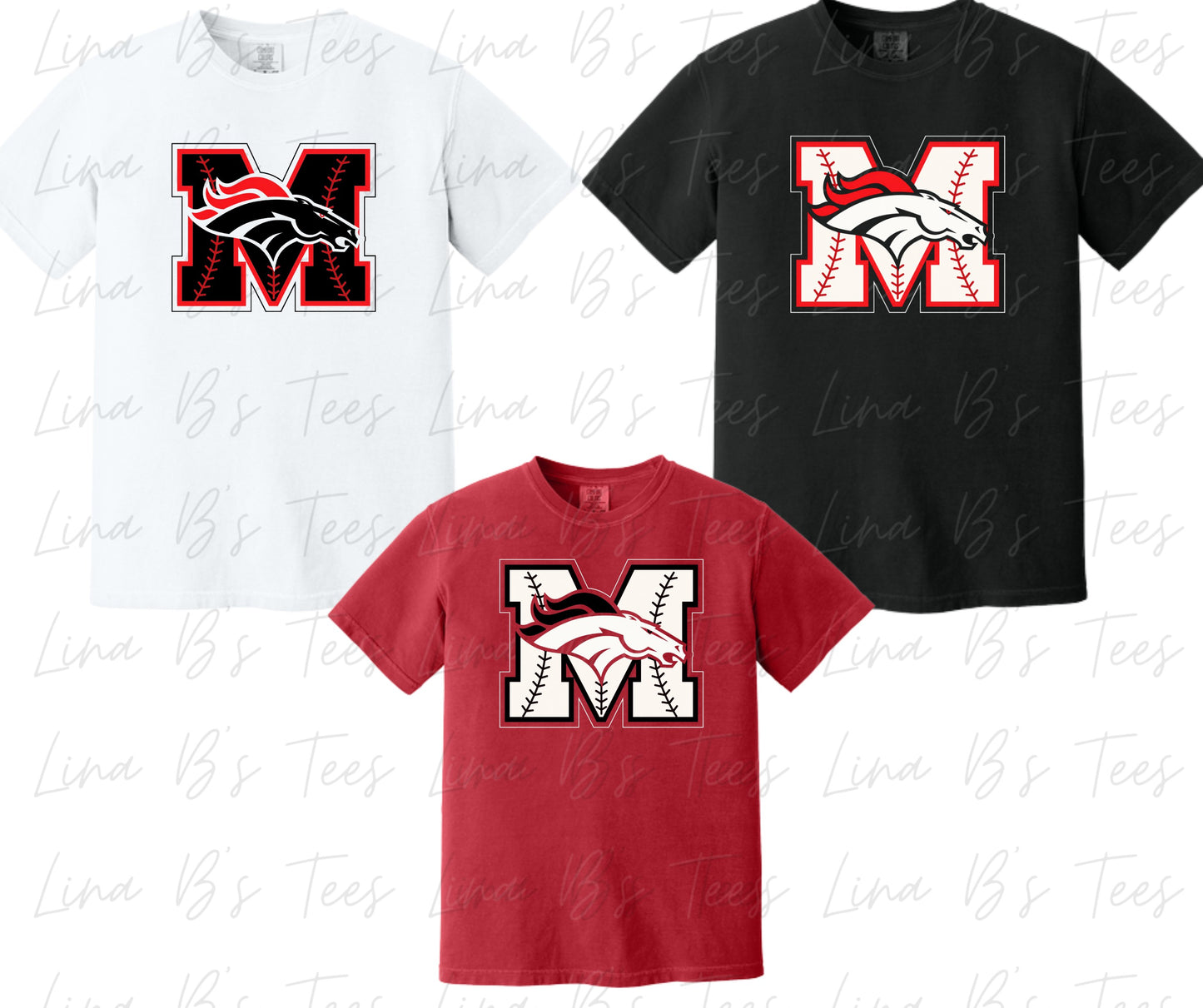 10U Mustang Broncos -Design 6