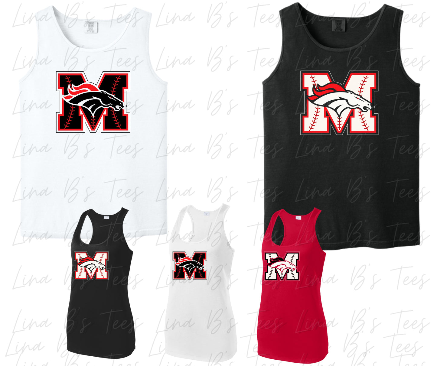 10U Mustang Broncos -Design 6