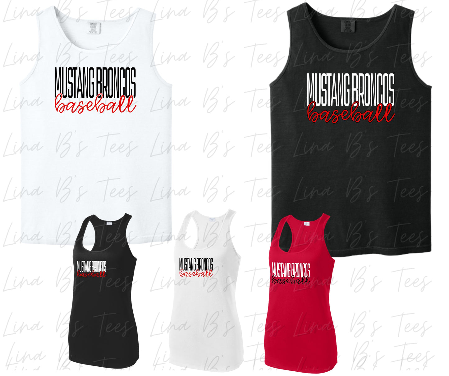 10U Mustang Broncos -Design 5