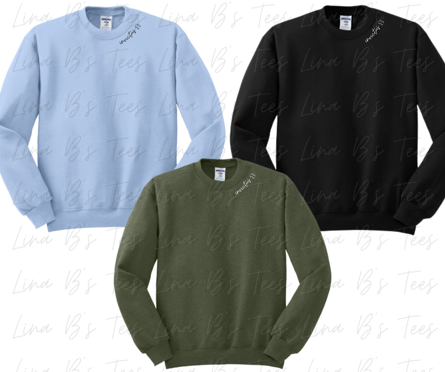 2034 Invictus Embroidered Collar design