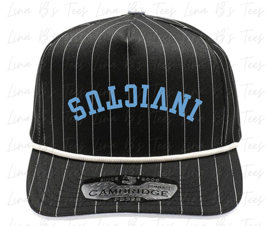 2034 Invictus Pinstripe Hat - Embroidered 3d Puff