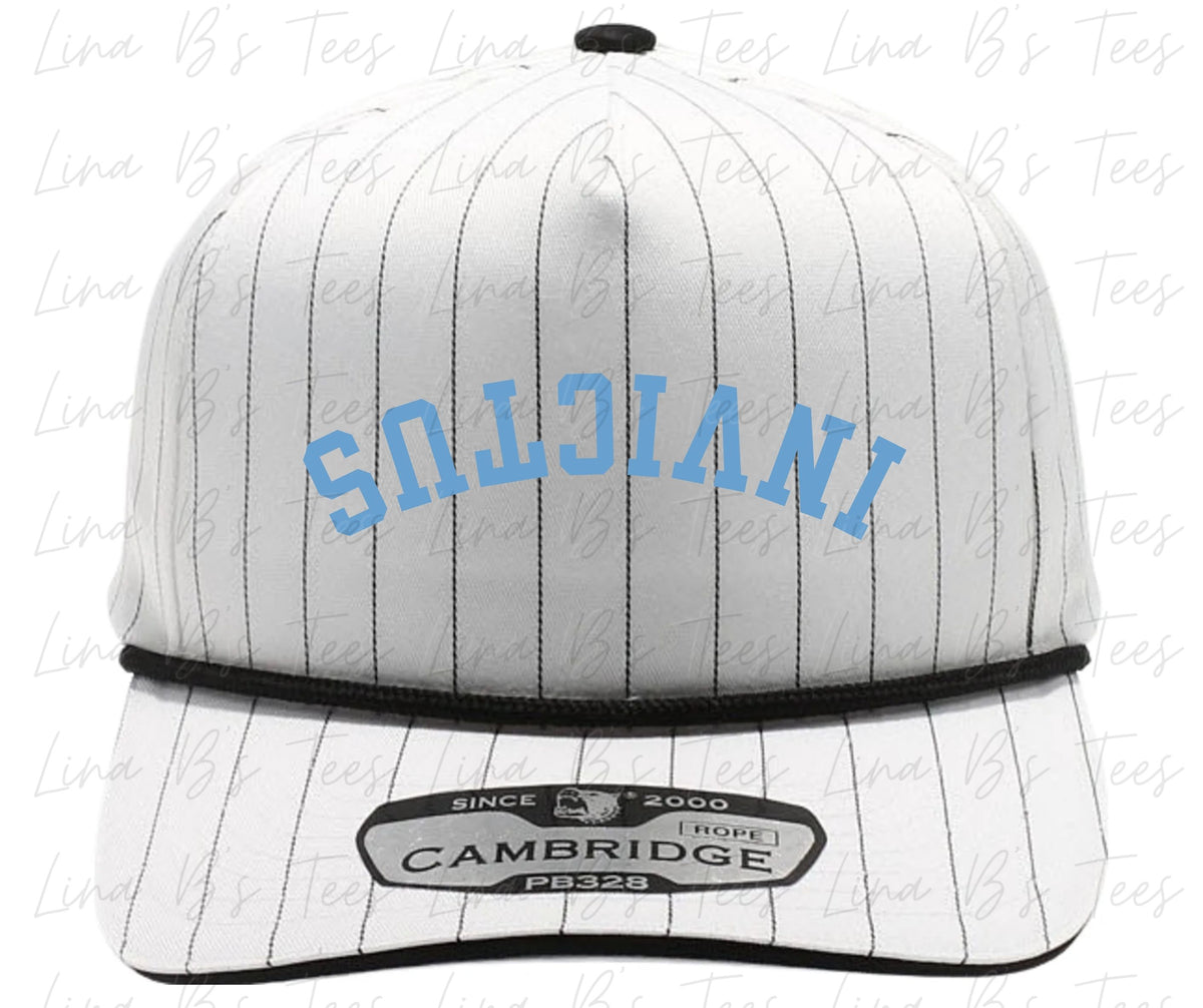 2034 Invictus Pinstripe Hat - Embroidered 3d Puff