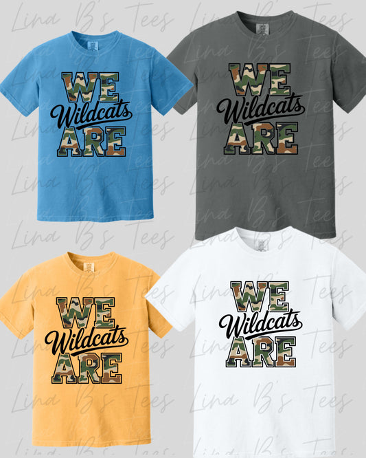 Piedmont Wildcats - We are wildcats camo