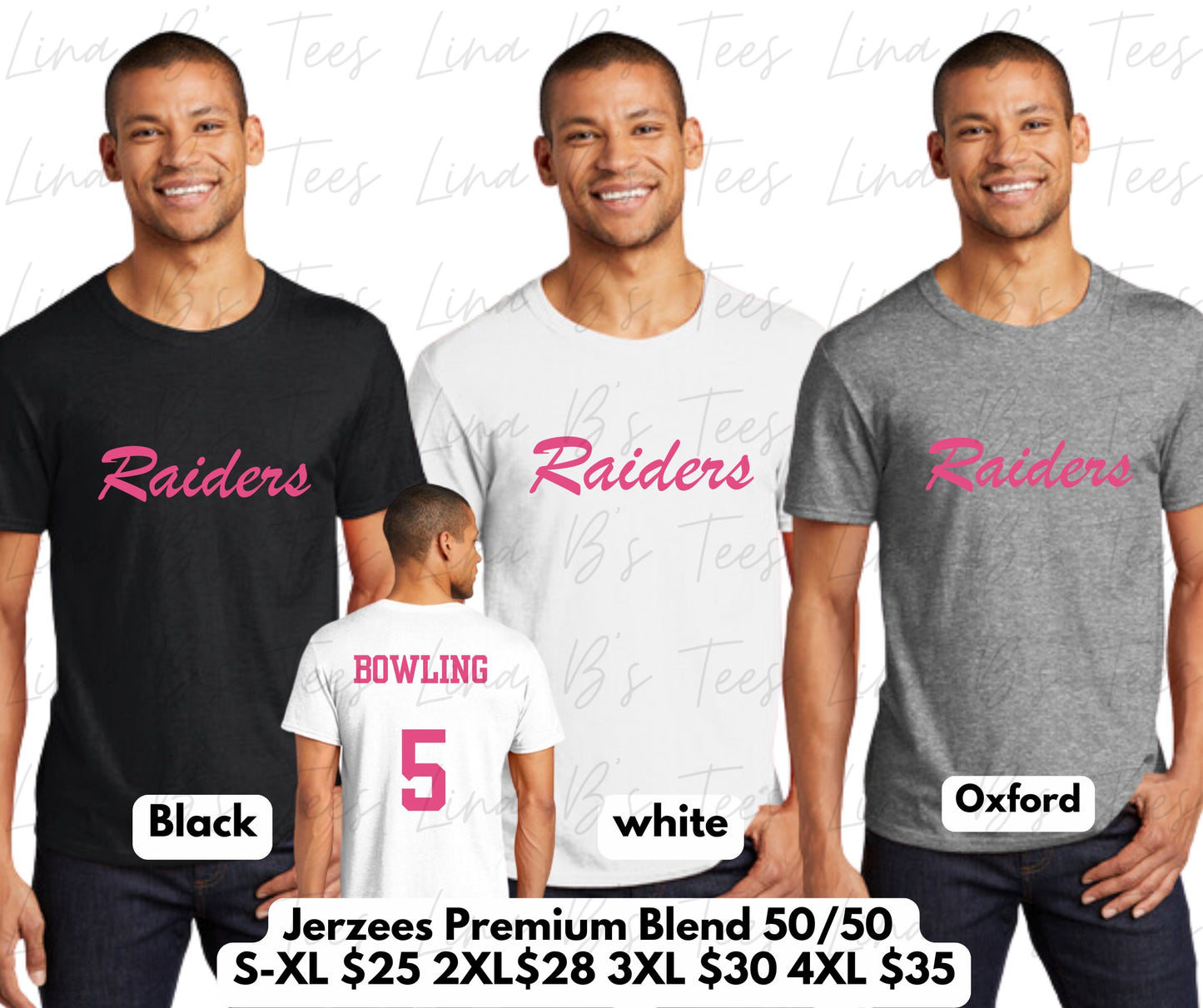 OKC Raiders -Pink OG logo