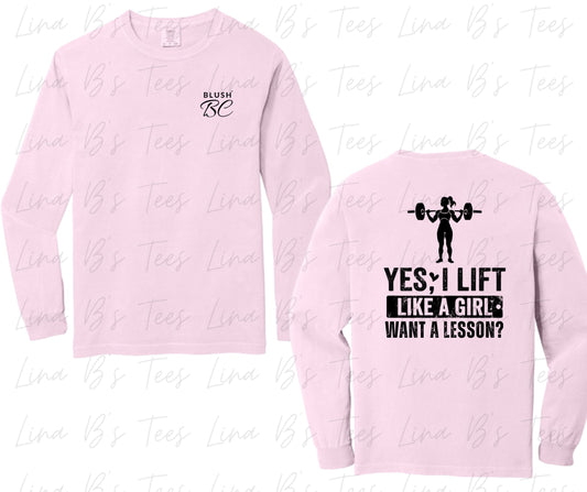 Blush Long sleeve shirts
