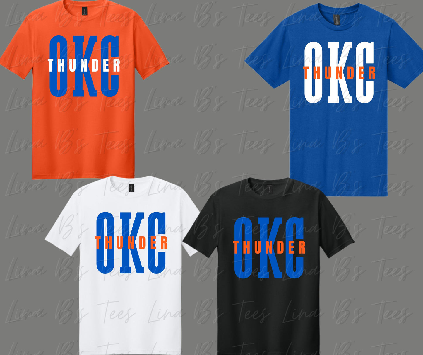 OKC Thunder Oversized Logo