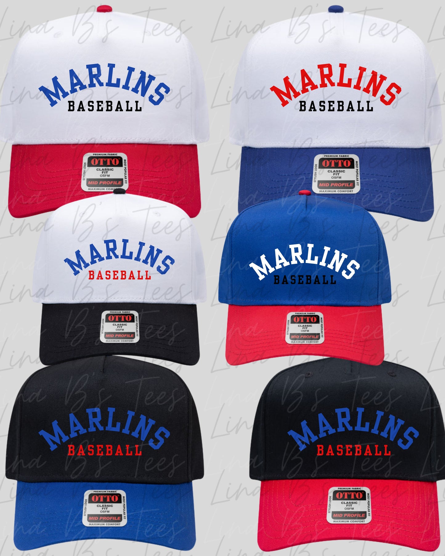 Piedmont Marlins hat