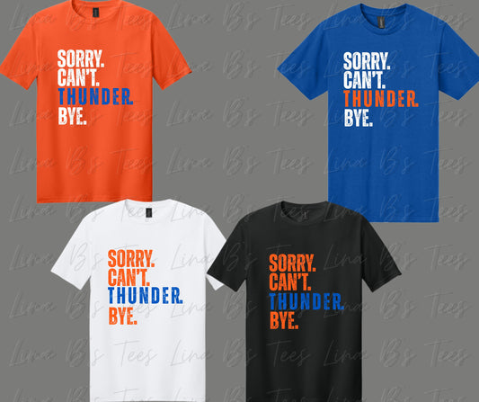 OKC Thunder Bye
