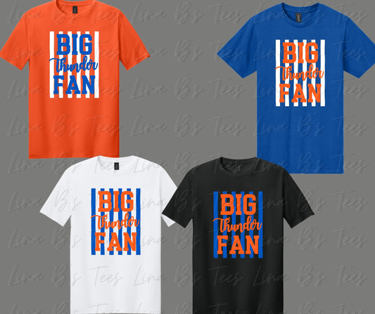 OKC Thunder Stripes