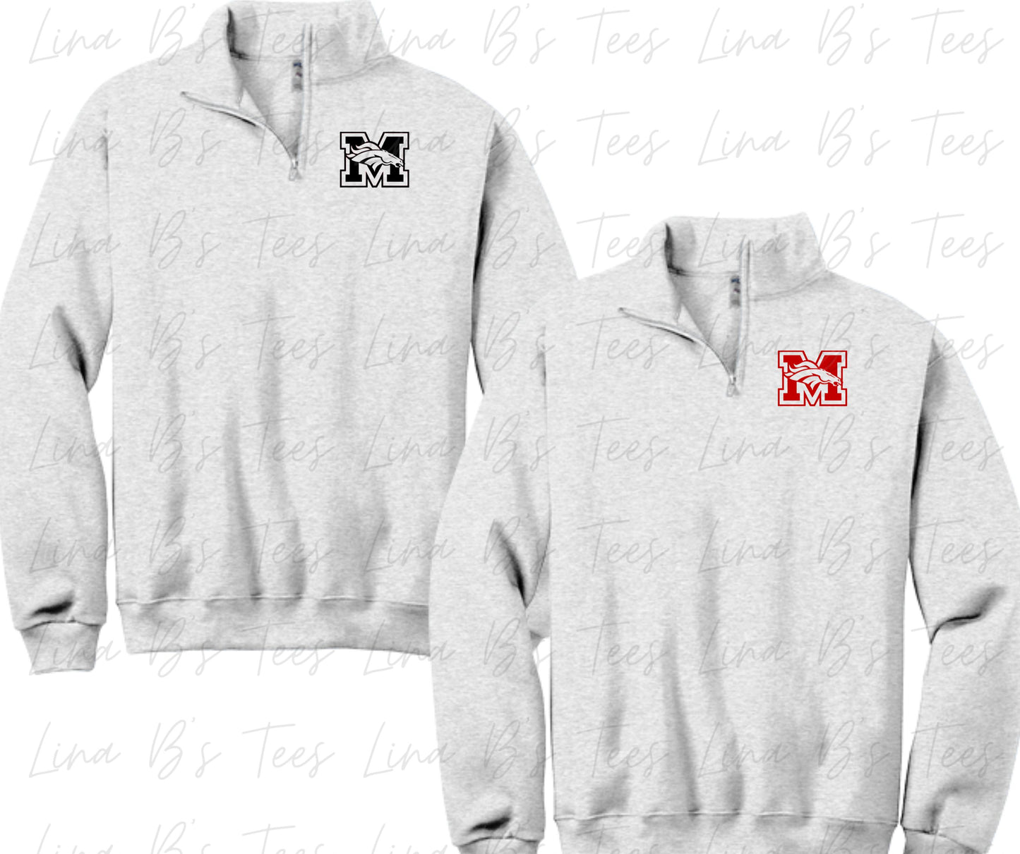Custom Mascot Pullover- Embroidered