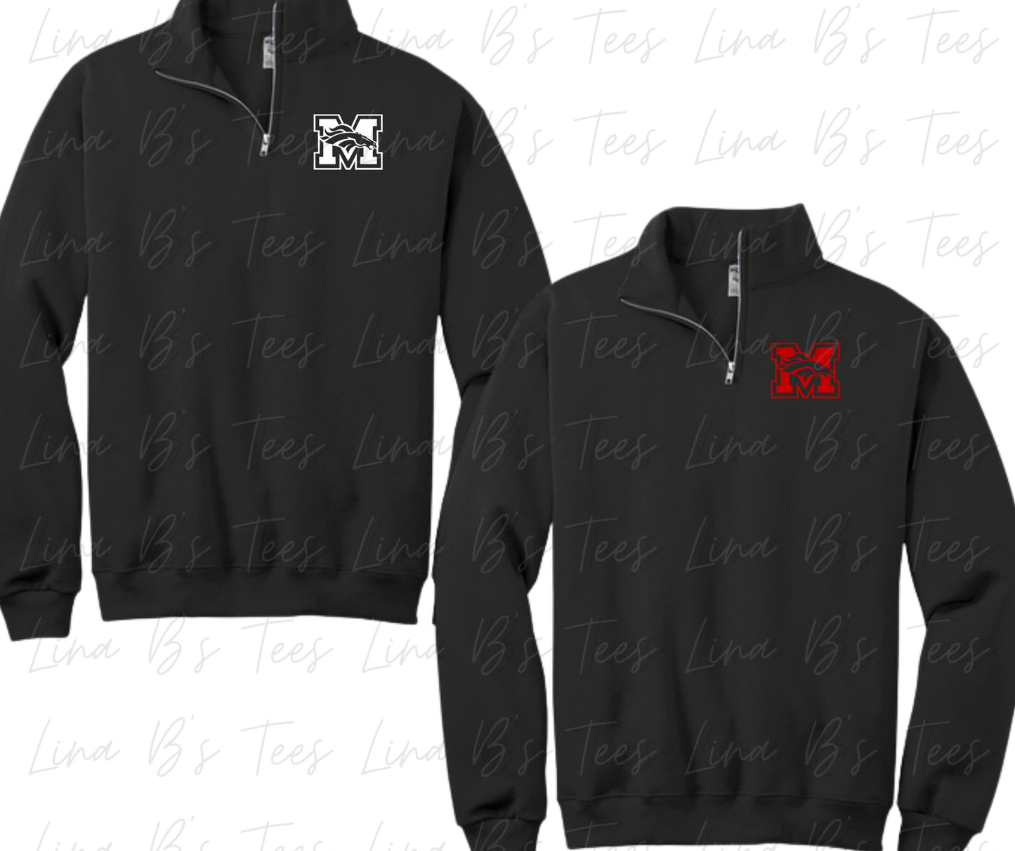 Custom Mascot Pullover- Embroidered