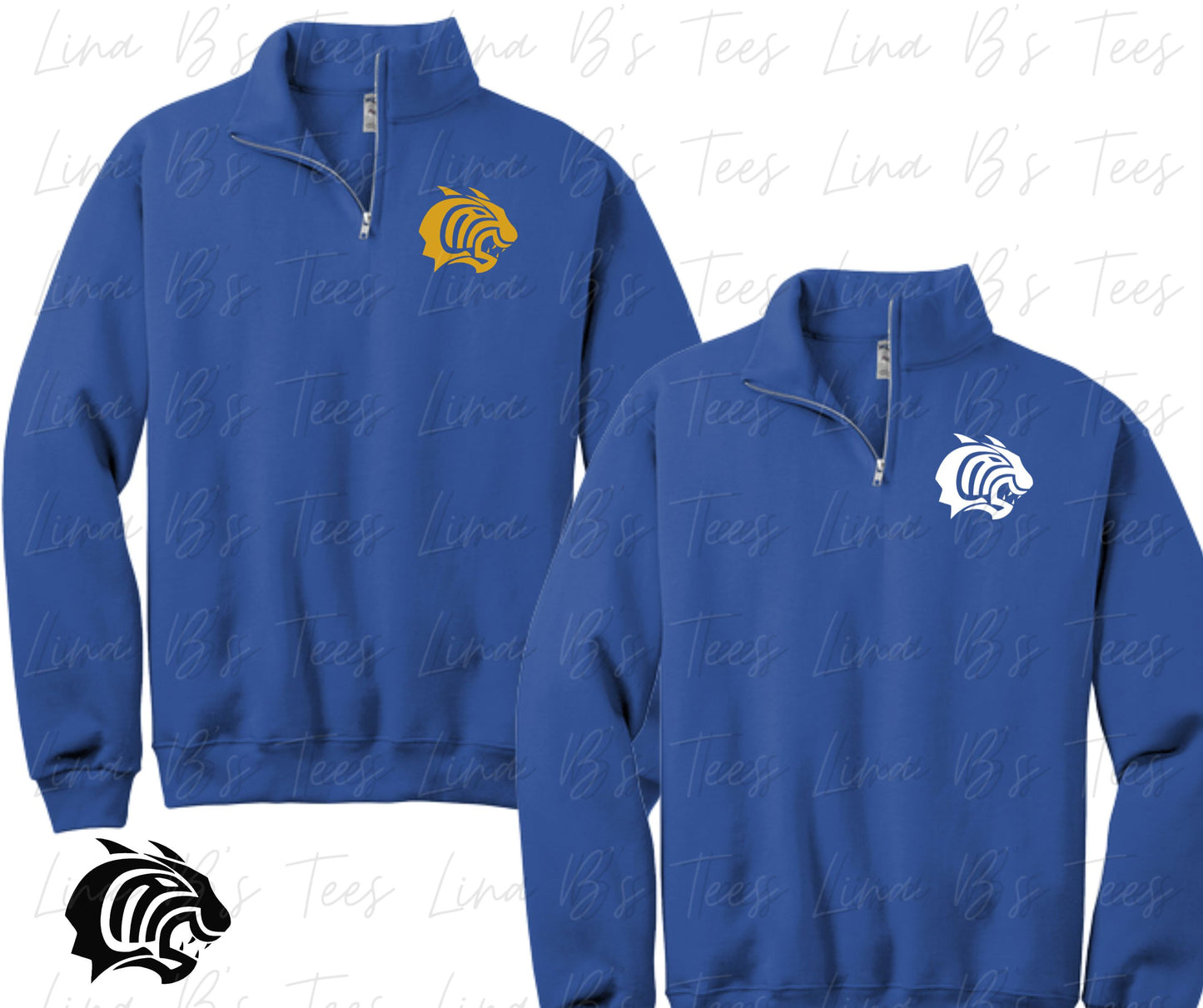 Custom Mascot Pullover- Embroidered