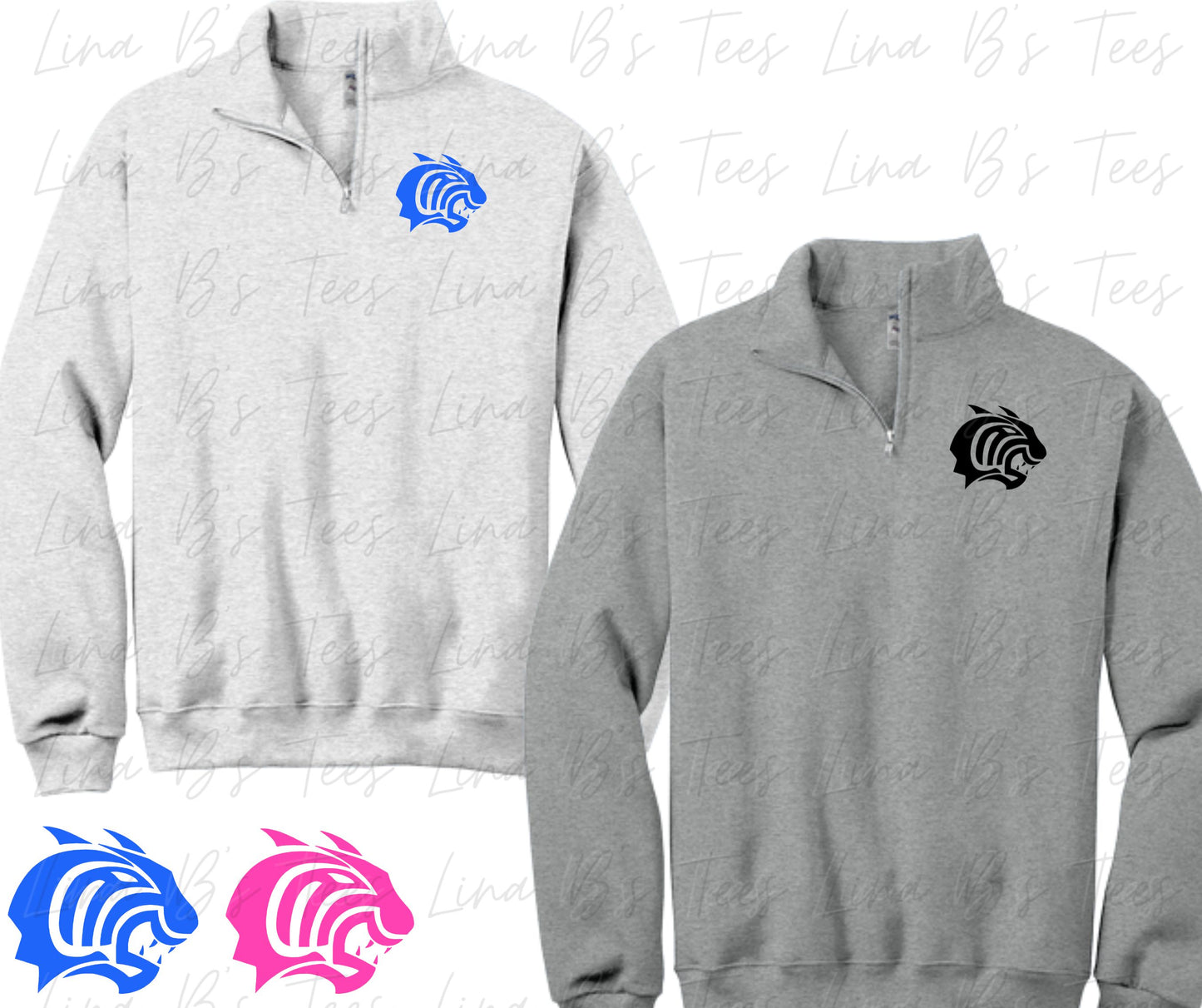 Custom Mascot Pullover- Embroidered