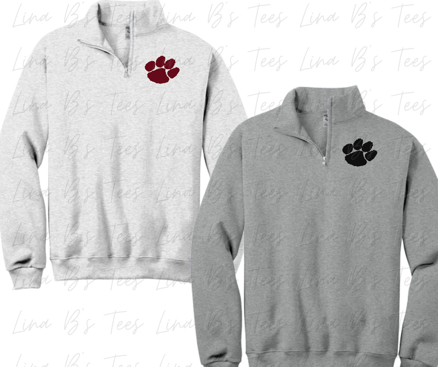 Custom Mascot Pullover- Embroidered