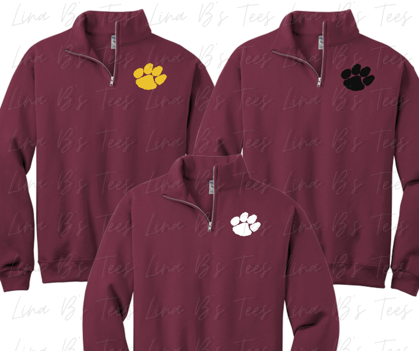 Custom Mascot Pullover- Embroidered