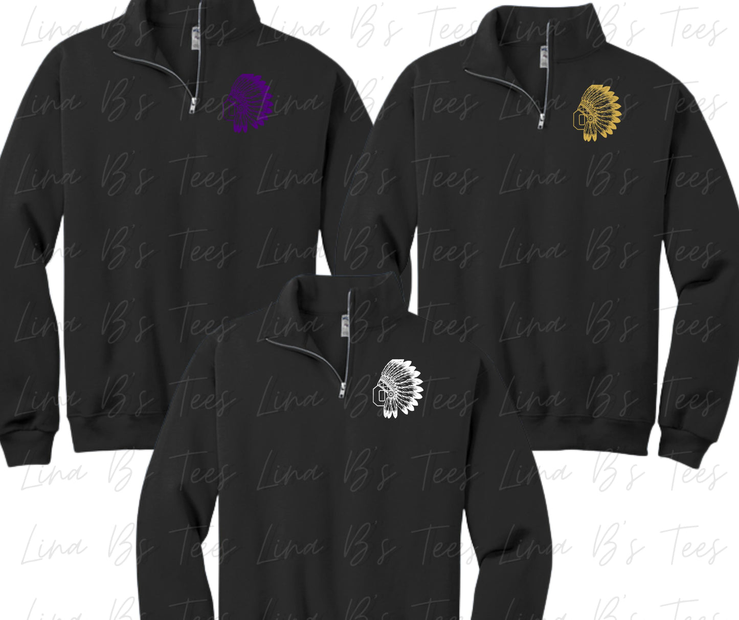 Custom Mascot Pullover- Embroidered