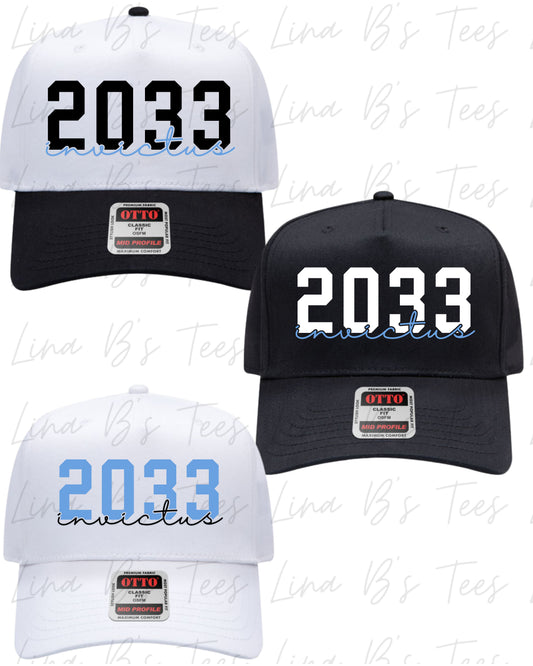 Invictus 2033-Birts- Embroidered hat (Design5)