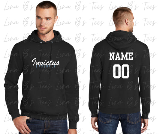 Invictus Baseball Logo Hoodie